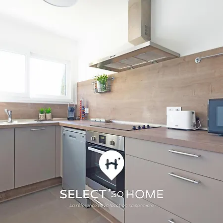 Apartamento Select'sohome - La Fossette - Pour 4 Personnes Avec Terrasse, Parking Privé Et Vue ! - Fos-04 Le Lavandou