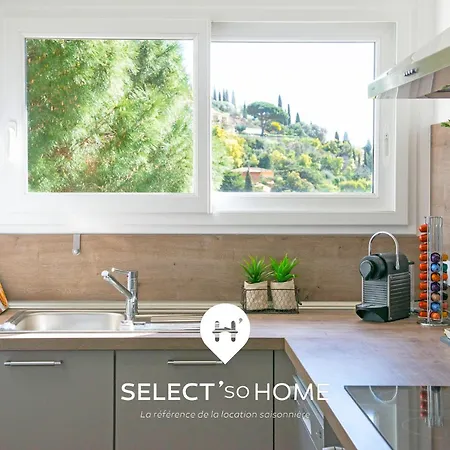 Apartment Select'sohome - Pour 4 Personnes Avec Terrasse, Parking Prive Et Vue ! - Fos-04 Le Lavandou